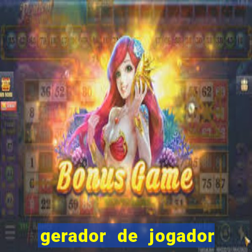 gerador de jogador de futebol